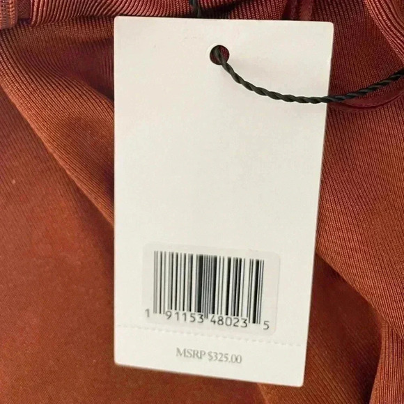 NWT Jason Wu burnt orange jumpsuit sz  M - Picture 7 of 11